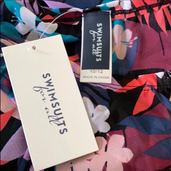 Swimsuits For All  MESH HIGH LOW COVER UP - Picture 5 of 10